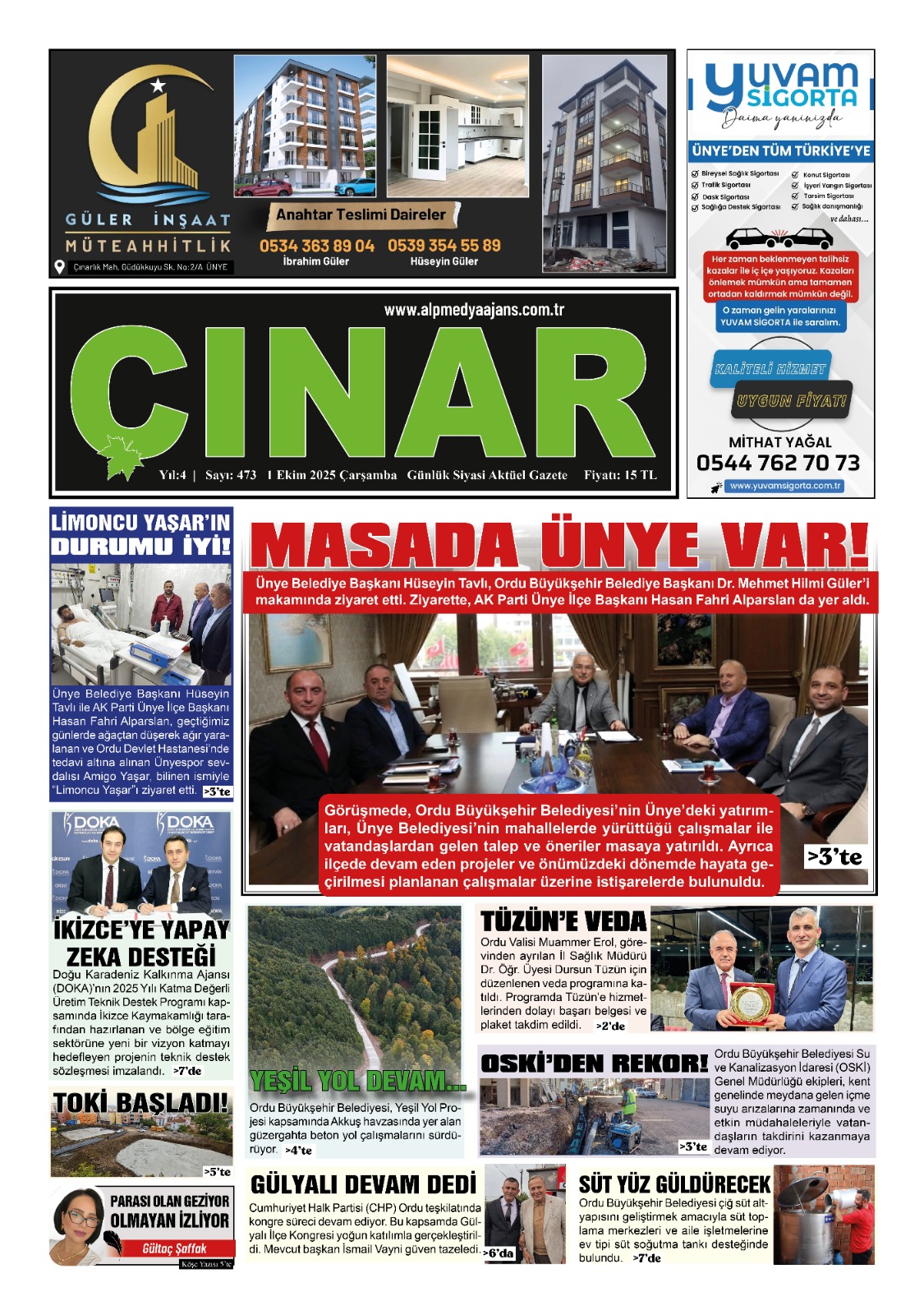 Çınar Gazetesi Sayı 23
