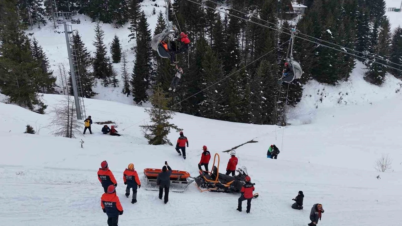 Ordu Çambaşı’nda Tatbikatla Kurtarma Yeteneği Test Edildi